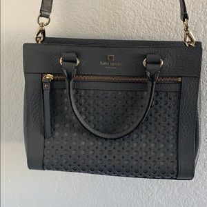Kate Spade Grey Lasercut Handbag